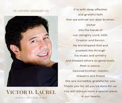Oh no! 🥹😥💔🖤🕊️🌹 Farewell, my good friend Cocoy Laurel God speed!