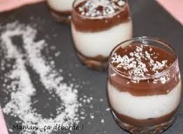Verrine Facon Bounty Maman Ca Deborde Dessert Noix De Coco Recette Noix De Coco Recette Lait De Coco
