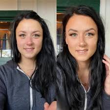 The look I did for my friend's wedding today