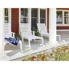 Polywood Captain Chaise Lounge Chair With Arms Polywood Outdoor Furniture Chaise Lounger Polywood