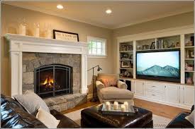 Family room is the place for you and your family to share your time, having fun and have a quality time together here. Small Living Room With Fireplace And Tv Living Room Inspiration