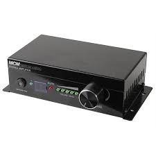 Mcm Custom Audio 15w X 2ch Amplifier With Ir Remote Control 50 14802 5014802 Mcm Custom Audio Stereo Amplifier Amplifier Remote Control