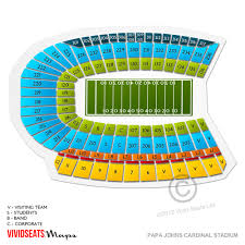 papa johns cardinal stadium seating chart clip art library