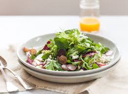 So he used all the extra cash to throw a party, dubbed potato stock. A Salad Of Fall Greens Is Tossed With Fresh Parsley And Mint Leaves Grapes Feta And A Citrus Dressing The Boston Globe