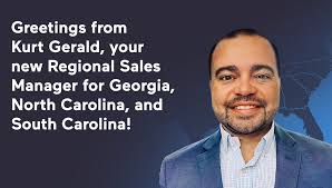 Very excited to announce that Kurt Gerald has accepted a new role as  Regional Sales Manager for Georgia, North Carolina, and South Carolina with  us. He will continue to help us achieve #