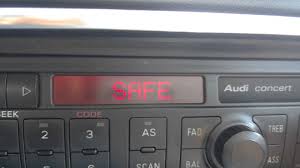 Does anyone has decoder that can get me the unlock code? Audi Concert 2 A3 Eu Ab 2 Auz1z3 8p0035186g By Curde Th