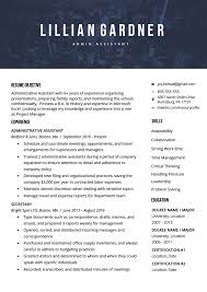 Opt for a clean layout with clearly marked sections and breathing space. 40 Modern Resume Templates Free To Download Resume Genius