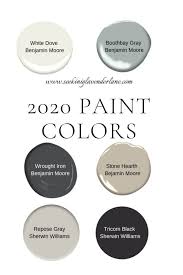 Download the modern farmhouse color scheme to ease your home decorating stress. Paint Colors For A 2020 Home Seeking Lavender Lane