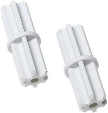 5' to 8' shelf & rod closet organizer kit, includes all shelving & hardware to organize 5' to 8' closet. Amazon Com Closetmaid 75651 Superslide Hanging Bar Connector White 2 Pack Home Kitchen
