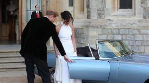Meghan markle and prince harry en route to their wedding reception. Inside Meghan Markle And Prince Harry S Royal Wedding Reception