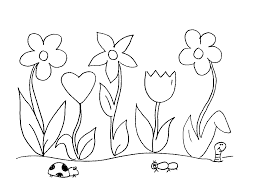 Paint brush and bucket coloring page. Printable Garden Coloring Pages For Kids Drawing With Crayons