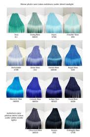 50 Shades Of Blue Pastel Electric Shark Navy Etc Salon Pink Dyed Hair Blue Blue Hair Dark Blue Hair