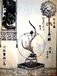 3 Volume Set Japanese Kawamatsu Saiho Iccho Soka Hamanano Umi Heaven Earth Man Kadou Enshu School Woodcut Illustration Floral Illustrations Japanese
