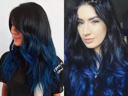But when your hair catches the light, a blue shimmer will surely be black hair has a special appeal. 15 Stunning Navy Blue Black Hair Color Ideas For A Chic Look