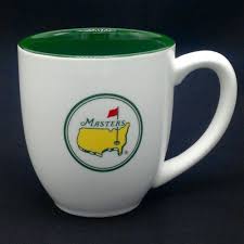 Logo masters golf tournament in.eps file format size: Official Masters Golf Tournament Souvenir Mug From Augusta Georgia Masters Logo On Both Sides Of White Porcelain Mug With Gre Golf Tips Masters Golf Golf Game