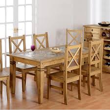 Lengthwise, you shouldn't have any issues. Salvador Pine Tile Top Rectangular Table 4 Chairs Dining Set Look Again