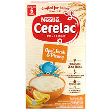 Check spelling or type a new query. Bubur Sereal Apel Jeruk Pisang Cerelac