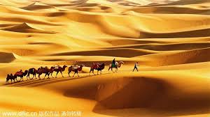 Top 5 Most Beautiful Deserts In China 2 Chinadaily Com Cn Taklamakan Desert Asia Travel Beautiful