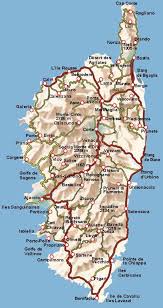 Cartes De La Corse Corse Carte Corse Vacances En France