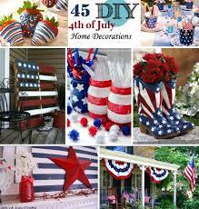 Fourth of july home decorations. 45 Decorations Ideas Bringing The 4th Of July Spirit Into Your Home Amazing Diy Interior Home Design