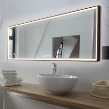 Lumen Light Mirror With Light At The Frame Lampefeber