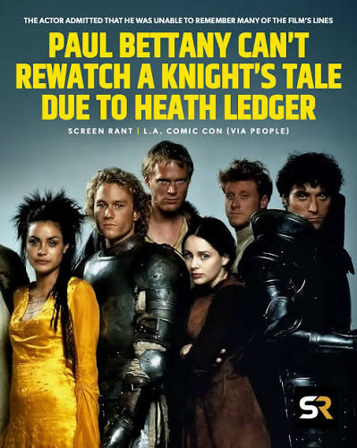 Paul Bettany was recently asked to recite some of the movie's lines, but he  admitted he was unable to remember. It was “like another lifetime ago" and  he had numerous reasons for