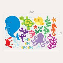 5% coupon applied at checkout save 5% with coupon. Under The Sea Wall Decal Wayfair