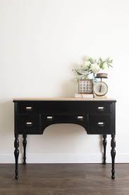 A customer offered for us to buy this great table and of course we said yes! Painting A Desk Black