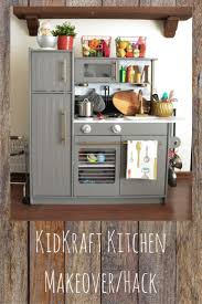 How To Hack Your Way Into This Kidkraft Play Kitchen Makeover Diy Play Kitchen Kids Play Kitchen Kidkraft Kitchen Makeover