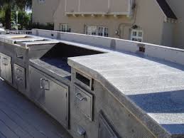 For example, this sleek granite countertop is beautiful enough to serve as a focal point for your entire kitchen. Awesome Outdoor Kitchen Tile Countertops