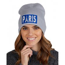 Women's Paris Gray Beanie