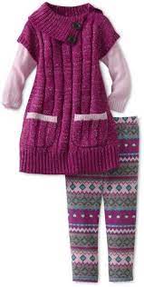 Little Lass Baby Girls Infant 2 Piece Cable Sweater Set Magenta 24 Months Little Lass Http Ww Knitted Baby Cardigan Knit Baby Dress Crochet Baby Girl Dress