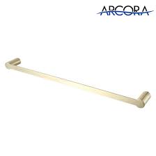 Great bathroom towel rack gold that will impress you. Arcora Brushed Gold Bathroom Towel Bar Arcorafaucet