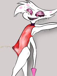 Rule 34 - Absurd Res Angel Dust Arachnid Arthropod Bodily Fluids Clothed  Clothing Erection Erection Under Clothing Genital Fluids Hazbin Hotel Hi  Res Illegaleel Male One-piece Swimsuit Peeing Peeing Through Clothing Solo