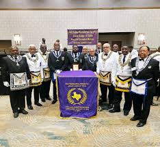 Celebrating at the 149th Grand Communication with our Lodge of the Year  plaque! Ever Ready Lodge No. 506, under the leadership of WM Romanus  Iheanacho Jr. and his administration, continues to shine.