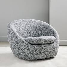 Cozy Swivel Chair West Elm Leather Swivel Chair Cozy Chair Leather Chair