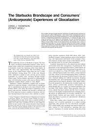 We did not find results for: Pdf The Starbucks Brandscape And Consumers Anticorporate Experiences Of Glocalization