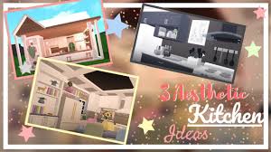Roblox welcome to bloxburg modern living room kitchen. Bloxburg 3 Aesthetic Kitchen Ideas Roblox Youtube