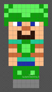 Steve Di Minecraft Con Armatura Guscio Di Tartaruga Schema Pyssla Hama Beads 10x19 Schemiperline It Hama Beads Minecraft Guscio Di Tartaruga