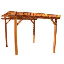Rtmex Inc 12 Ft X 12 Ft 1905 Super Deck Redwood Pergola Multi In 2021 Pergola Pergola Patio Pergola Plans