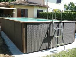 Cantiere Dvc 37 10 Above Ground Pool Landscaping In Ground Pools Pool Decks
