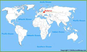 Die hauptstadt von weissrussland ist minsk. Minsk World Map Minsk Standort Auf Weltkarte Belarus