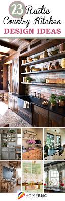 For a country kitchen ideas a great look result and rather easy way to do is by painting the cabinets. 23 Best Rustic Country Kitchen Design Ideas And Decorations For 2021