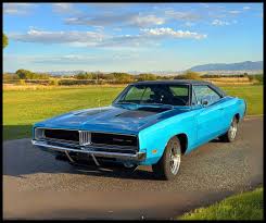 Image result for Bright Blue 1969 Charger