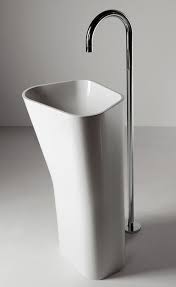 free standing sink bathroom