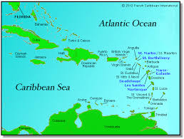 The department of martinique has the number 972 and is divided into 4 districts , 45 townships and 34 below you will find the localization of martinique on the map of france, and the satellite map of. Guadeloupe Maps French Caribbean