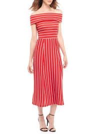 Wayf Rayan Stripe Off The Shoulder Dress Dresses Beautiful Outfits Fashion