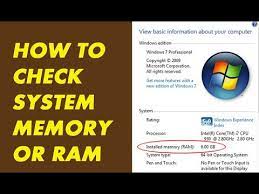 Why does windows 7 use less cpu, ram and hard drive space? How To Check Ram Or System Memory And Details Of Pc Computer Laptop In Windows 7 In Urdu Hindi 2017 Youtube