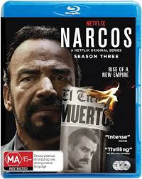 Narcos Season Three (Blu-ray) : Josef Kubota Wladyka, Various Others,  ANDRES BAIZ, Boyd Holbrook, Pedro Pascal, Alberto Ammann, Wagner Moura:  Amazon.com.au: Movies & TV