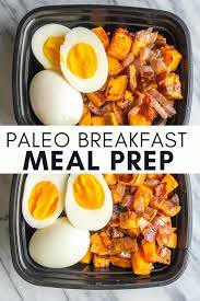 Paleo Breakfast Meal Prep Prep 5 Days Of Breakfast In One Hour Recipe Breakfast Meal Prep Meals Breakfast Recipes